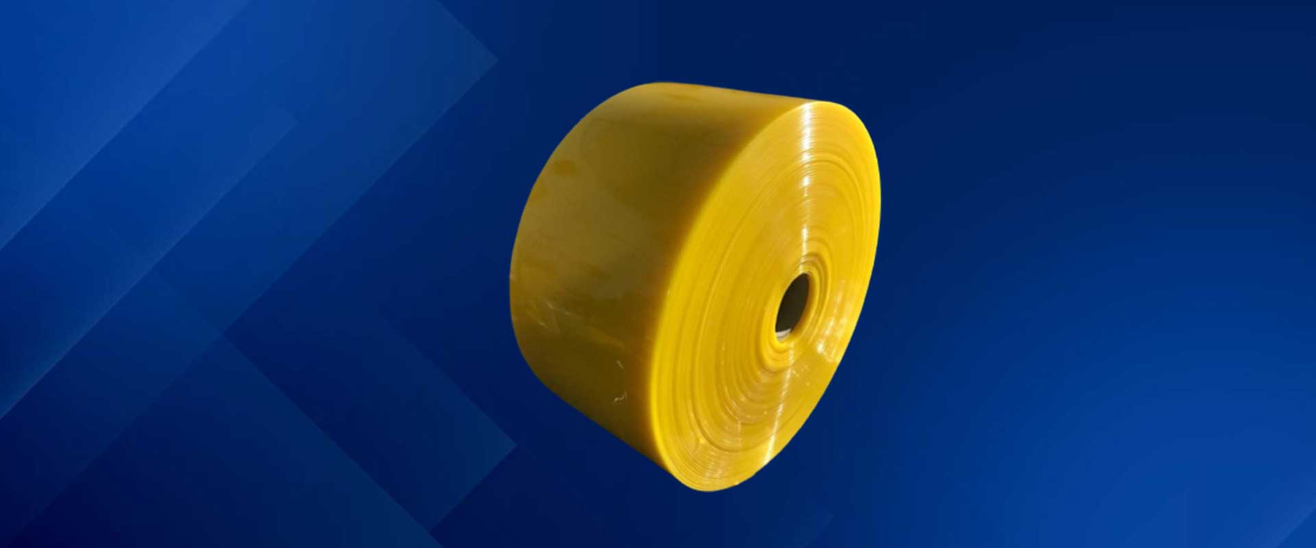 Yellow PVC Strip Curtain Roll in Pune